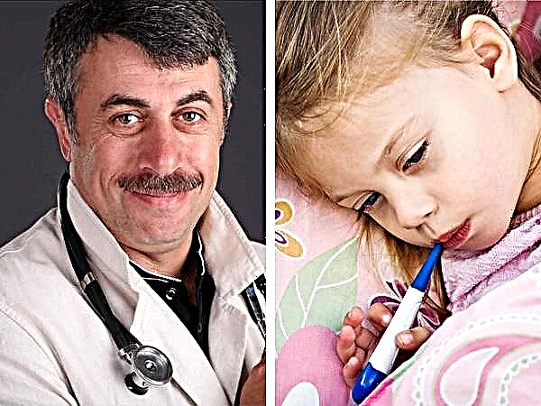 Dokter Komarovsky tentang demam tinggi pada anak-anak