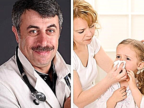 Il dottor Komarovsky sul raffreddore nei bambini
