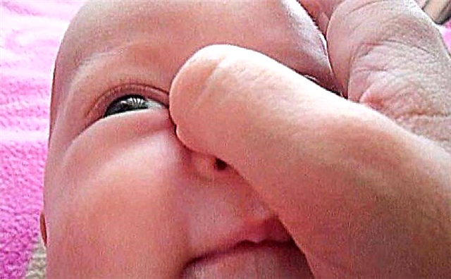 Masaža solznih kanalov za novorojenčke in dojenčke