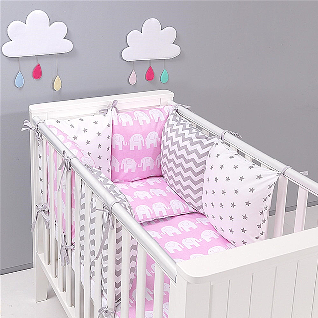 Výber posteľnej bielizne v postieľke pre novorodenca