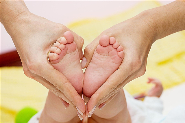 Massage for flat feet in children