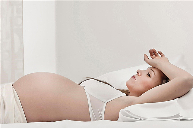 นอนไม่หลับในไตรมาสที่สามของการตั้งครรภ์