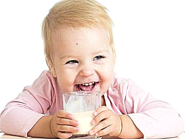 At what age can a child be given fermented baked milk?