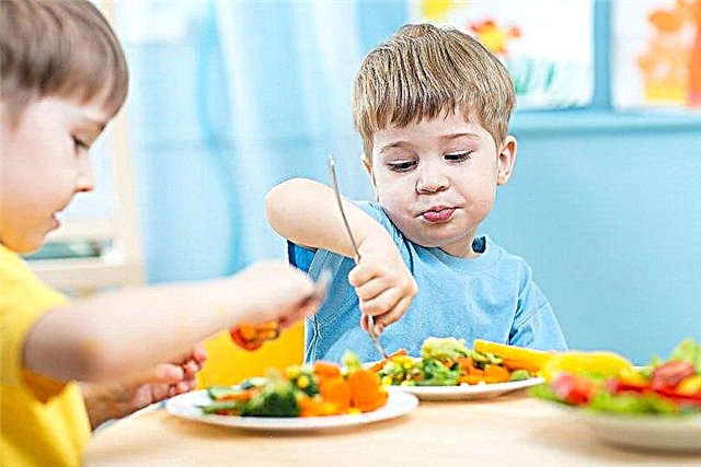 Dieta hipoalergénica para niños.