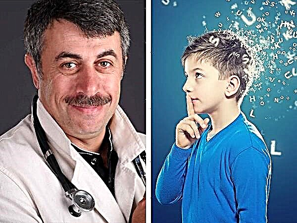 Gagueira em crianças: causas e tratamento segundo Komarovsky