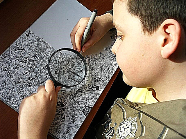 Uma criança desenha de preto: o que significa