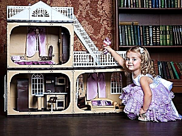 Brinque de casas de boneca para meninas
