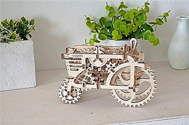 Features of wooden mechanical constructors