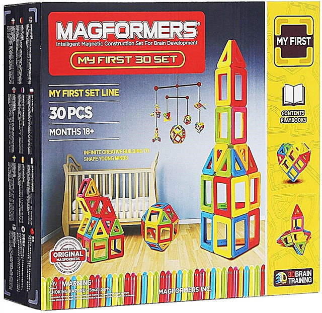 Magnētiskie konstruktori bērniem no 5 gadu vecuma: izvēles veidi un nianses