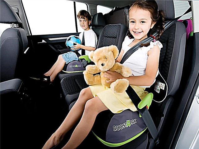 Memilih tempat duduk mobil untuk anak dengan berat 15 kg