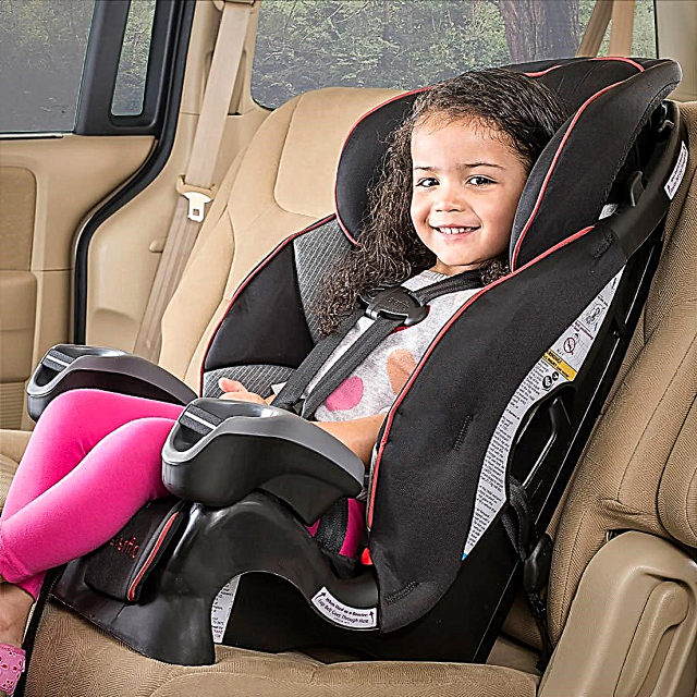 Kako pritrditi otroški sedež na avto?