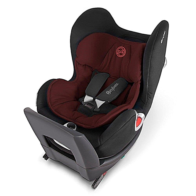 Inserciones de asiento de coche para recién nacidos: tipos y sus características.