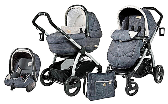 Strollers: a variety of models and features of choice