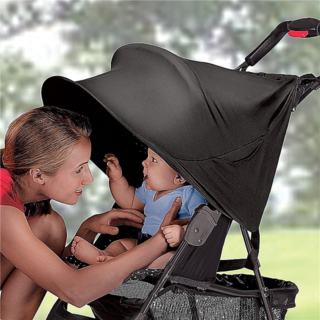Stroller visor: kehalusan memilih pelindung matahari