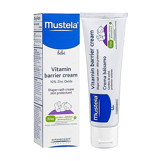 Mustela diaper cream: characteristics and application