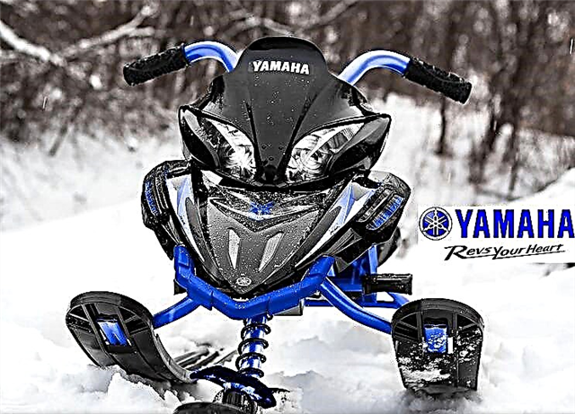 Yamaha snow scooters: model features and tips for choosing