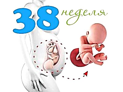 Fœtus à 38 semaines de gestation: normes et caractéristiques