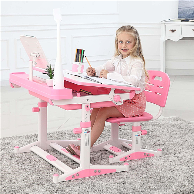 Height-adjustable children's table