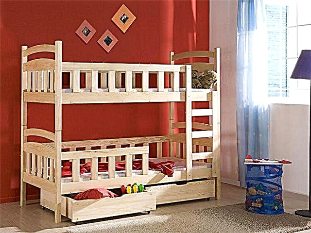 מיטת קומותיים לילדים עם צדדים