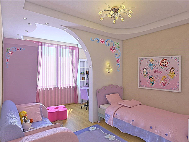 Οροφή γυψοσανίδας στο παιδικό δωμάτιο