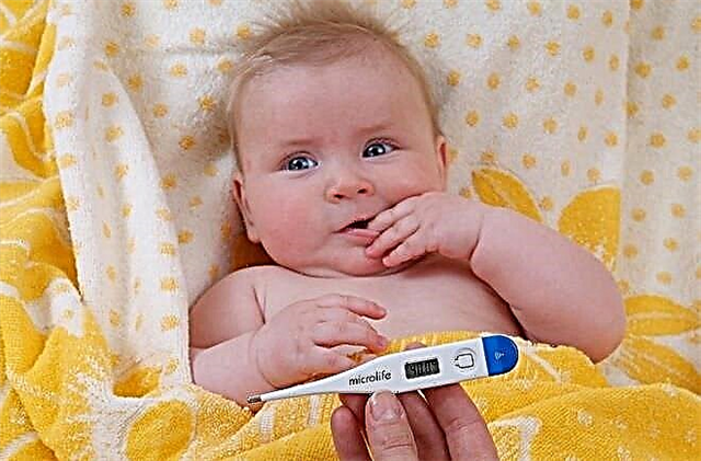 Hvordan sænkes temperaturen på et barn med folkemedicin?