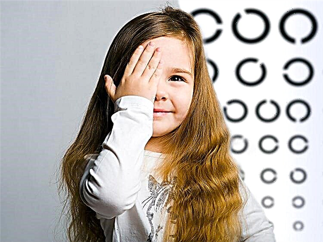 Examinarea vizuală la copii: norme și abateri