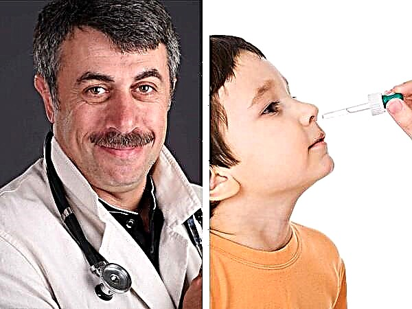 Dokter Komarovsky over het bijbrengen van Albucid in de neus van kinderen