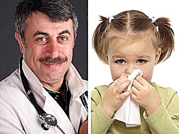 Liječnik Komarovsky o liječenju prehlade kod djeteta
