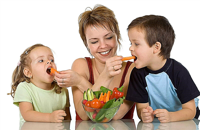 Kost för pyelonefrit hos barn