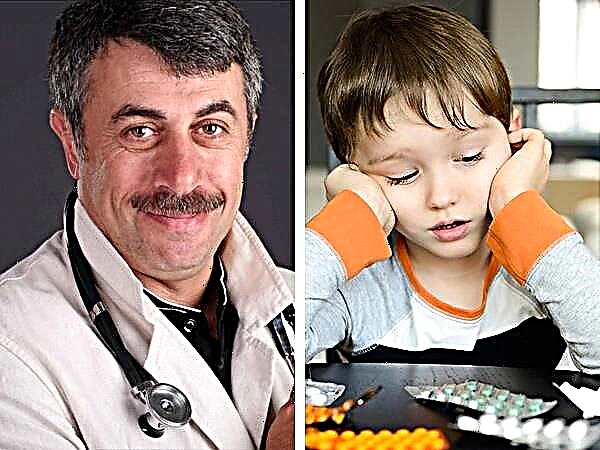 Doktor Komarovsky mengenai ubat ARVI untuk kanak-kanak