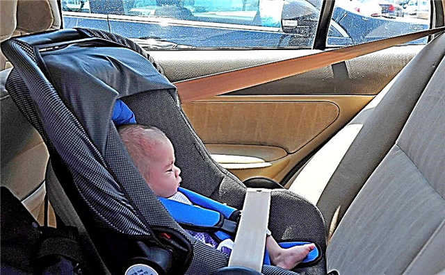 Kursi mobil bayi Tutis Zippy: karakteristik dan aturan operasi