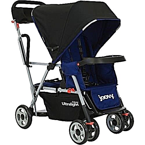 Review of popular models of strollers Joovy 