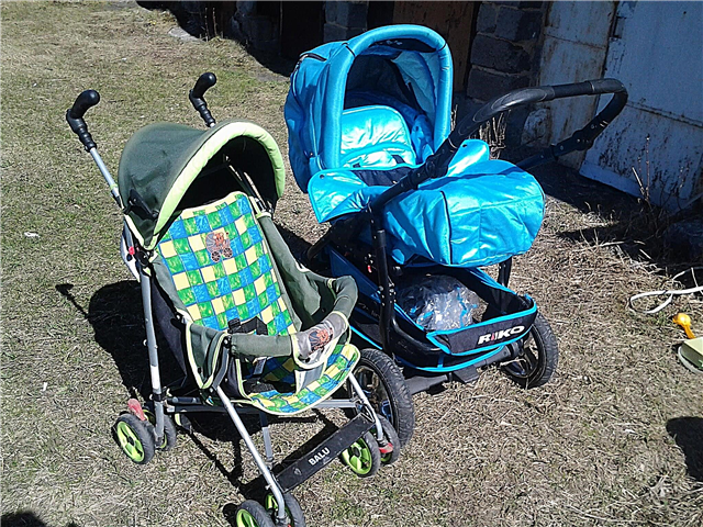 Riko barnvagnar: sorter och tips för att välja