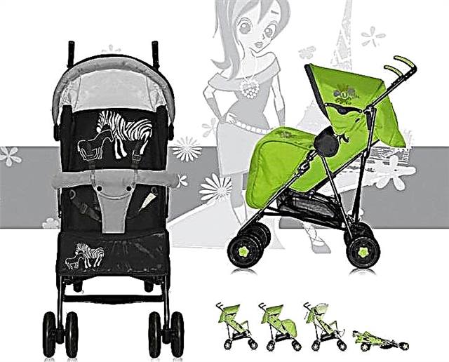 Barnvagn Bertoni: typer, tillbehör och valfria nyanser
