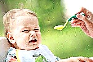 ماذا تفعل إذا رفض الطفل الأطعمة التكميلية (لا يأكل العصيدة) ، ولا يريد أن يأكل من الملعقة