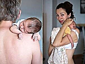 Hvordan raskt roe en nyfødt baby når han gråter, hysterisk, slem